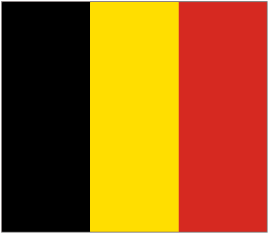 bandera de belgica